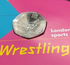  2011 50p Wrestling Carded