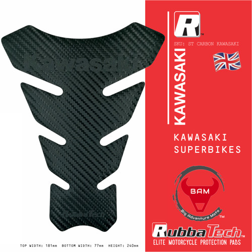 Rubbatech kawasaki rubber tank - rubber,