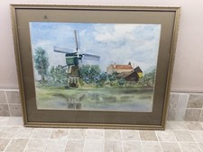 Watercolour ~ Dutch scene