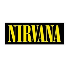 Nirvana band rock - sticker, logo