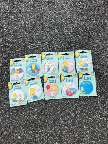 The simpsons badges - simpsons, anything