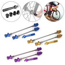 MTB Wheel Quick Release Skewers Locking Security Road Bike Anti Theft New 
