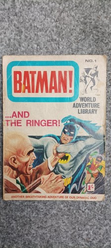 Vintage comic batman and the - vintage,