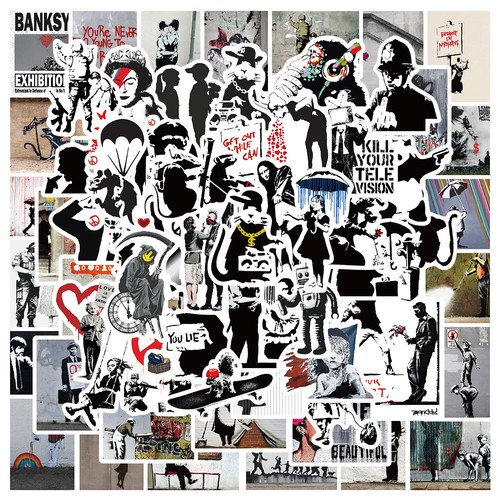 65pcs banksy graffiti - 65pcs,