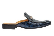 Mens Real Leather Backless