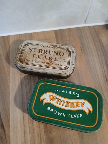 Vintage tobacco tins - tobacco,
