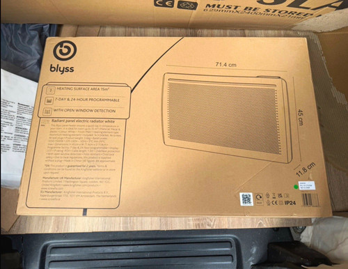 Blyss 1500w wall - wall, radiant