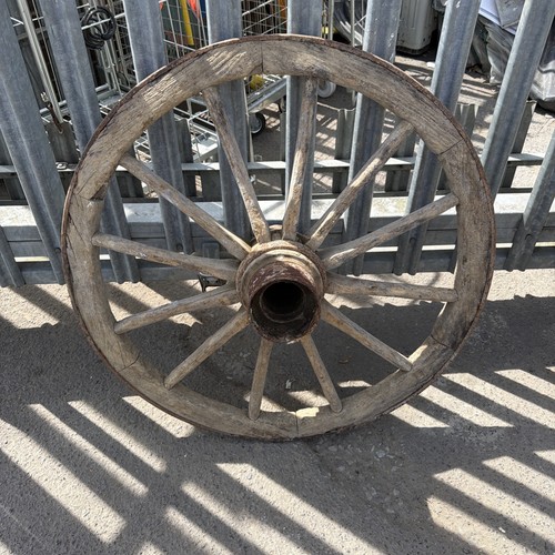 Vintage old wooden - cart, wagon