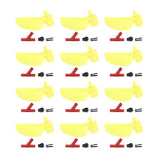 12 Pcs Water Feeder for Birds Pigeon Dispenser Quail Cups