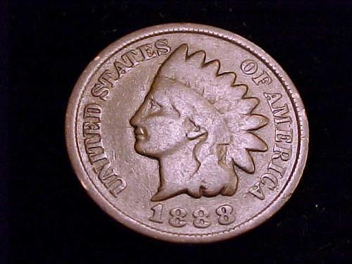 1888 indian head cent - 1888, cent,