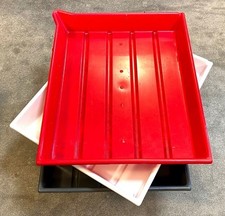 Set of 3 20"x16" professional photography developing dishes