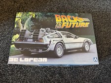 Aoshima 1/24 Back to The Future Delorean BT01 Plastic Model Kit