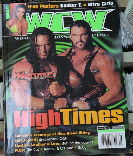 Wcw magazine october 2000 - magazine,