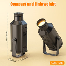 200W COB LED PinSpot Light DMX