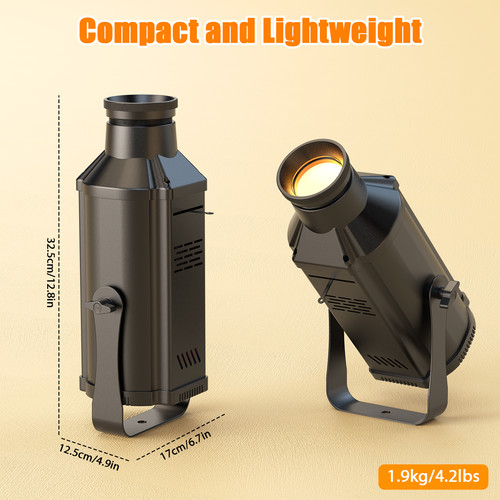 200w cob led - pinspot, dmx