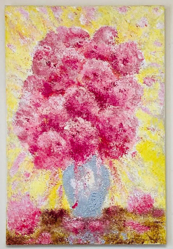 Original abstract oil painting - original,
