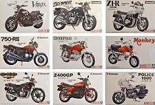 Aoshima 1/12  Motorbike Motor Bike Bikes New Plastic Model Kit 1 12 Mr Models
