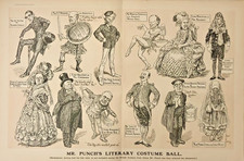 Mr Punch's Literary Costume
