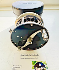 Unused RHW Loop Classic 7/9  Solid Plate Spey Salmon Fly Reel & Case.