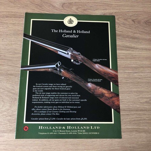 Guns127 magazine advert - magazine, 12x9