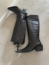 Top Shop Leather Croc Design