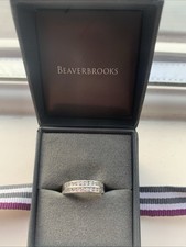 9ct White Gold Cubic Zirconia