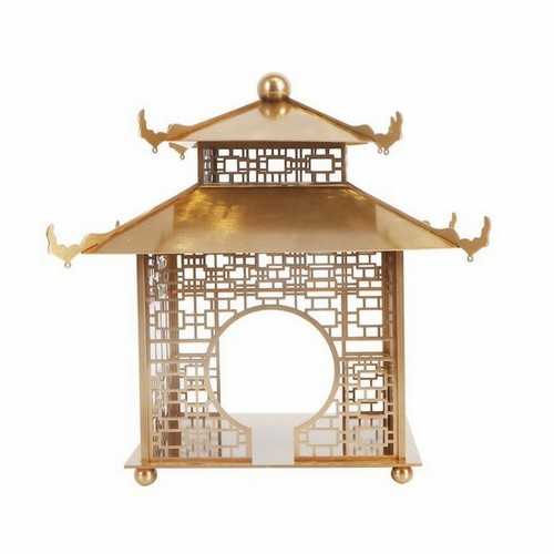 Gold plated alloy pavilion - alloy,