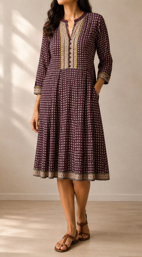 Noa dress large - noa, purple