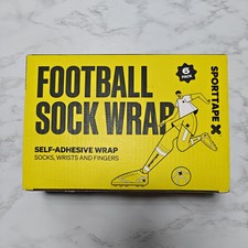 6 ROLLS SPORTTAPE Self-Adhesive Football Sock Tape - Cohesive Shin Pad Tape,Pink