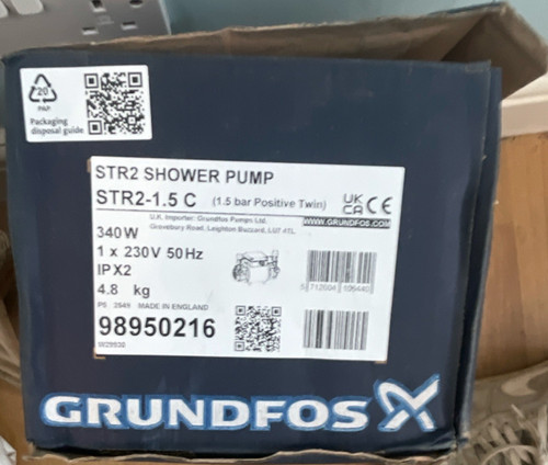 Grundfos str2 c - str2-1.5, shower
