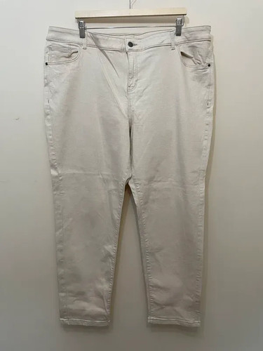 Girlfriend jeans beige - girlfriend,