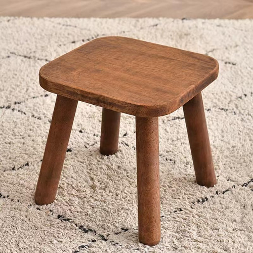 Natural solid wood step - solid,