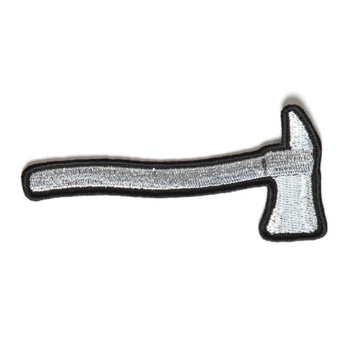 Embroidered firefighter axe - firefighter,
