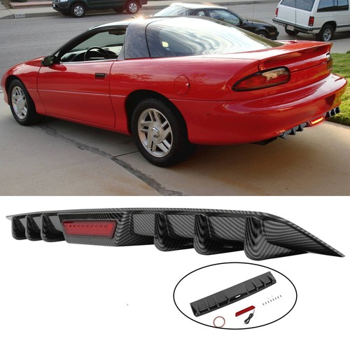 Carbon car rear diffuser - rear,