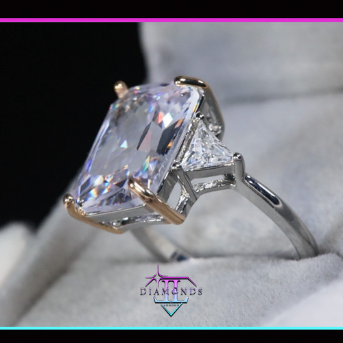 Radiant cut diamond ring - radiant, |