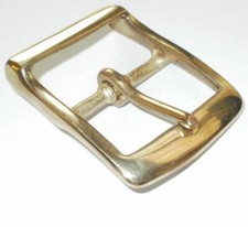 Solid Brass Dunham Belt Buckle