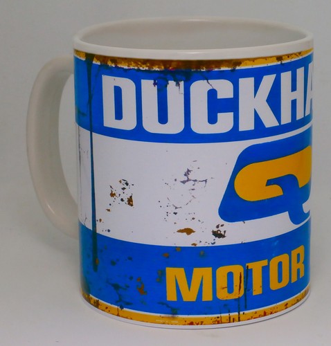 Duckhams oil can mug - duckhams,