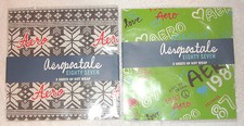 AEROPOSTALE clothing company x2 lot Christmas Birthday Wrap Wrapping Paper AERO