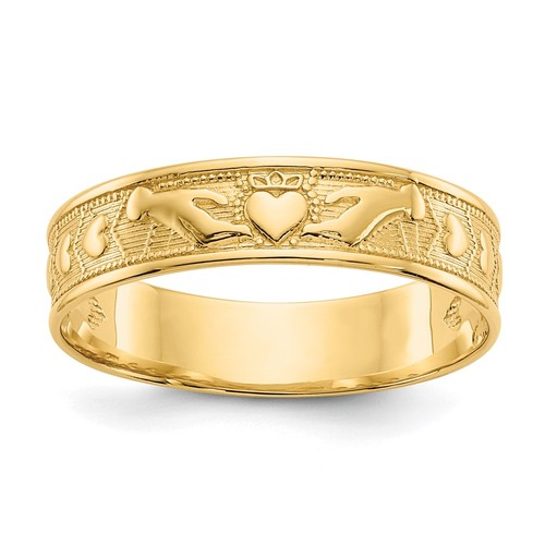 14k yellow gold - 14k, polished