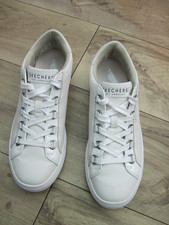 SKECHERS WEDGE FIT Los Angeles LADIES SIZE UK6 WHITE TRAINERS IN VGC