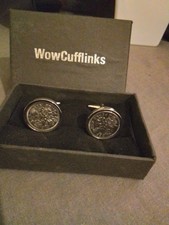 Sixpence Coin Cufflinks