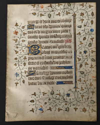 Illuminated circa 15th century - illuminated,