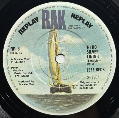 Jeff beck silver lining - silver,