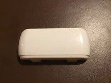 DAIMLER Conquest / Rover P4 interior lamp cover. White. VGC.