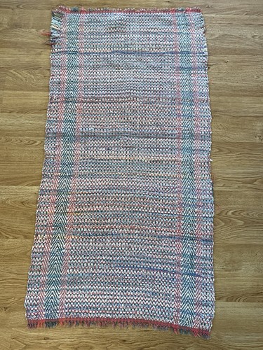 Antique vintage handwoven rag - antique,