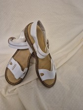 Rieker Ladies White Adjustable Sandals. Size UK 6.5/EU 40. Never worn