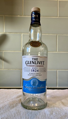 Empty the glenlivet single - 1, x