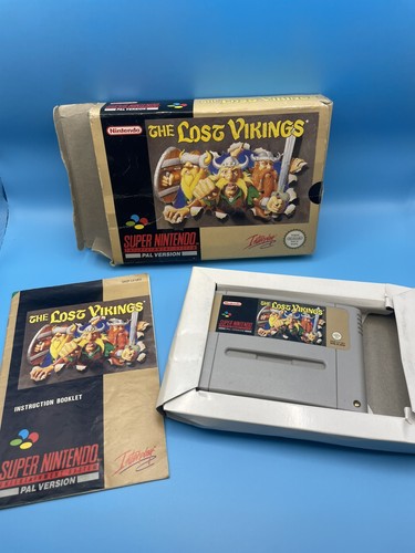 The lost vikings snes super - vikings,