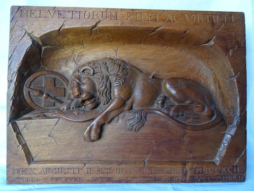 Vintage hand carved wooden - hand,