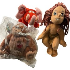 Vintage 2000 McDonald’s Disney Tarzan Happy Meal Toys Tarzan Tantor & Terk Plush